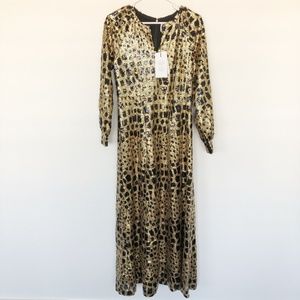 baguy sequin maxi dress